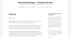 Desktop Screenshot of marriedandhappy.com